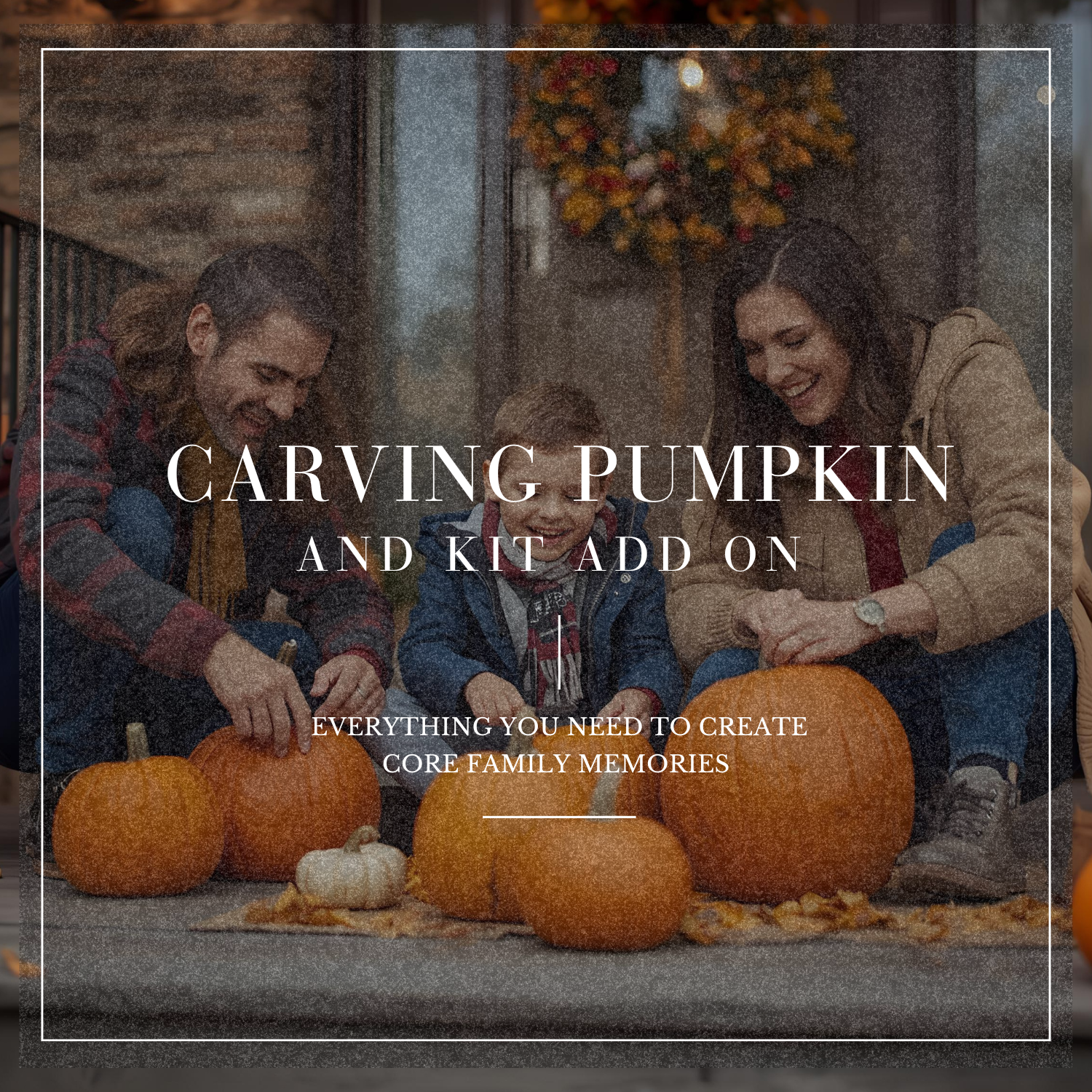 Add On | Carving Pumpkin and Kit